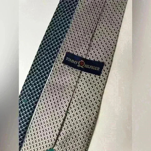 Tommy Hilfiger Vintage Men’s Silk Tie - Picture 4 of 8